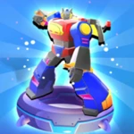 merge master robot battle android application logo